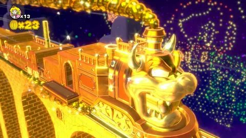 sacsfeteg - Gold Bowser's train! - HurryCaine - Super Mario 