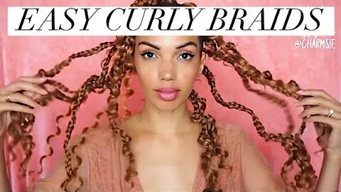 DIY Festival Braids Easy Curly Braids - YouTube