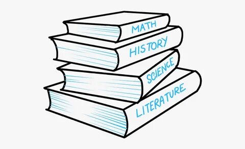 Download and share Drawing Math Book Cover - Stack Of Books 