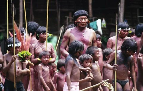 Дикое племя Яномами - под угрозой истребления. Travel Team Я