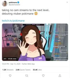 Twitch Streamer Pokimane’s Virtual YouTuber Debut Not Warmly