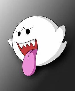 How To Draw Boo The Mario Ghost - Draw Central Ghost drawing