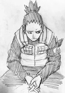 Pin by kevin korel on Naruto Character sketch, Shikamaru, An