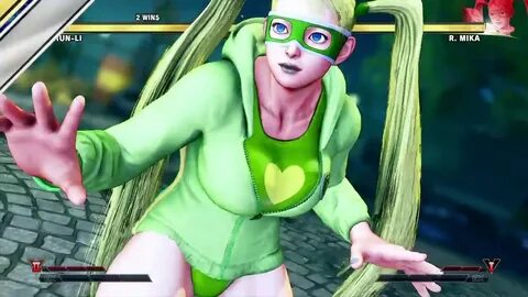 STREET FIGHTER V swimsuit costumes gameplay - YouTube