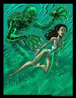 Creature From the Black Lagoon by BryanBaugh on deviantART B