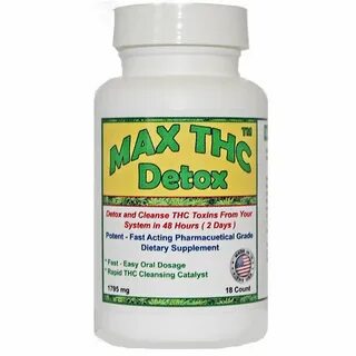 THC Detox - Rapid 2 Days to Cleanse THC Metabolites Formula 