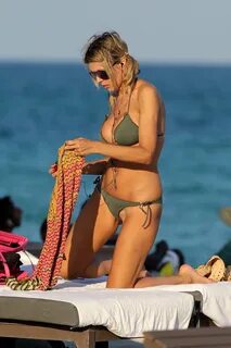 RITA RUSIC in Bikinis at a Beach in Miami - HawtCelebs