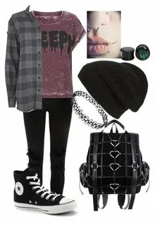 "Crëëpy" by hold-on-til-may on Polyvore featuring River Isla