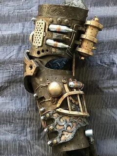 Steampunk mechanical arm from EVA foam. My first go at tryin