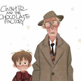 "charlie and the chocolate factory"#drawing #painting #anima