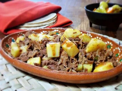 Mexican Style Steak and Potatoes Mexican food recipes, Mexic