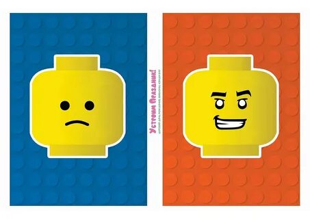 Free Printable Banners with Lego Faces. - Oh My Fiesta! for 