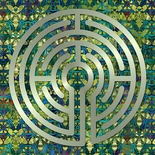 5 Circuit - Spring Forest by Fine Art Labyrinths Labyrinth a