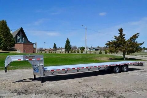 Crossman Aluminum Trailer Flatbed trailer, Gooseneck trailer