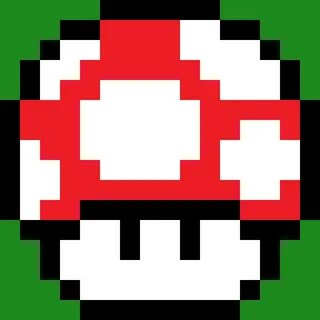 Pixilart - Mario Mushroom by KOMBATENT