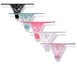 Bingua.com - Sexy G-string Thong Panty Underwear Pack of 5 (
