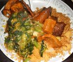 NYC Ghanaian food at Accra Restaurant " United Nations of Fo