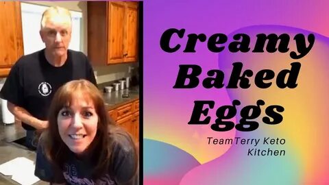 How to make a Creamy Baked Eggs with team terry keto kitchen