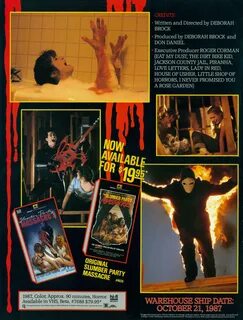 Slumber Party Massacre II VHS ad