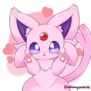 #Espeon Kawaii :3 Pokemon eeveelutions, Cute pokemon picture