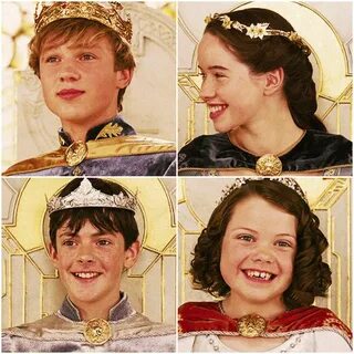 King Peter the Magnificent, Queen Lucy the Gentle, King Edmu