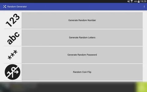 Random Generator for Android - APK Download