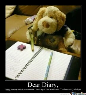 Dear Diary 2 by Darktotskie101 - Meme Center