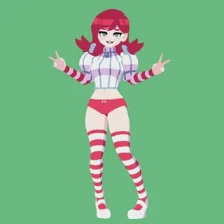 Sassy Burger Waifu (Now in 3d!) Smug Wendy's Thicc anime, An