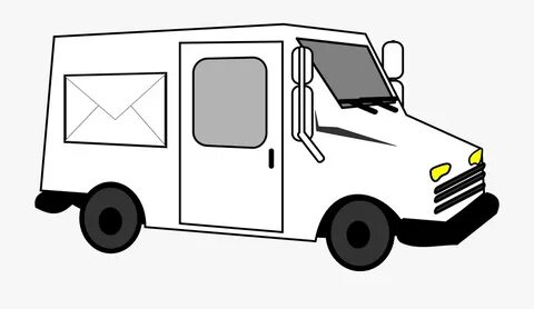 Mail Clipart Mail Truck , Transparent Cartoon, Free Cliparts