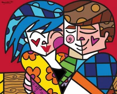 romero britto ile ilgili görsel sonucu Quadros decorativos c