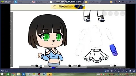 how to move body parts on gacha life reupload - YouTube