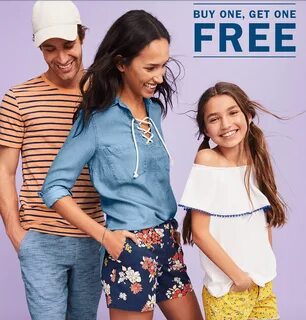 HOT! BOGO FREE On Shorts For The Whole Family Today Only At 