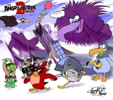 The Angry Birds 2 Movie by AVM-Cartoons on DeviantArt Angry 