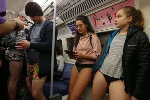 Photos From The 2019 London No-Trousers Tube Day - Fashion -