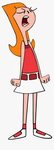 Candace From Phineas And Ferb Yelling, HD Png Download , Tra