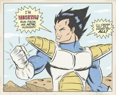 VEGETA PRINCE OF SAIYANS by paintmarvels.deviantart.com Geek