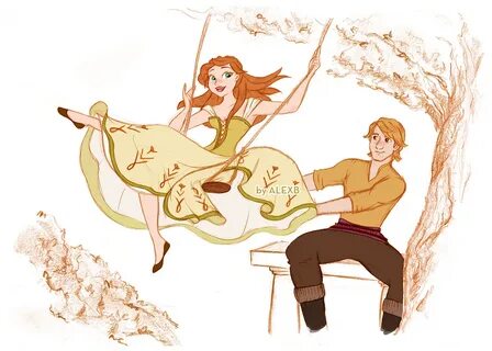 Anna and Kristoff Fan Art: Anna and Kristoff Frozen anna and