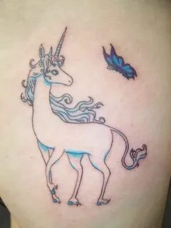 The last Unicorn Unicorn tattoos, Sweet tattoos, Pretty tatt