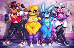 Chica & The Gang by Erotic-Phobia -- Fur Affinity dot net
