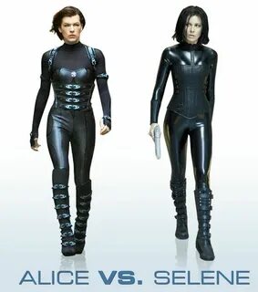 How about Alice PLUS Selene? Then everyone wins!. Evil cloth