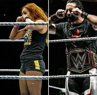 Seth & Becky ❤ Secky WWE LIVE Dick27Ambrose Celebrity couple