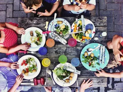 Winning photo: Kids' Table by Lucy Pope in the Food Sn-appin