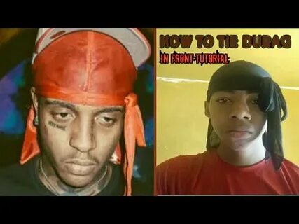 How to tie durag in front/like Ski Mask The Slump God - YouT