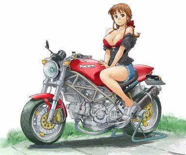 Hotties on Motorcycles - 59/91 - Hentai Image