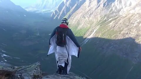 Wingsuit in Norway - Trollstigen - YouTube