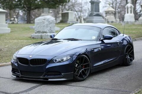 BMW Z4 // VELGEN WHEELS VMB5 SATIN BLACK // 19X9 & 19X10.5 -