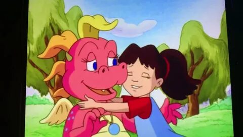 Dragon tales Emmy hugged Cassie - YouTube