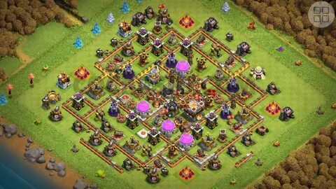 25 Th11 Hybrid Base Links 2021 New Anti Clash Of - Mobile Le