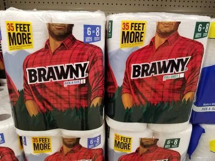 Brawny Paper Towel Guy