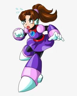 Kaitlin Reploid Child - Megaman X Reploids - 551x944 PNG Dow